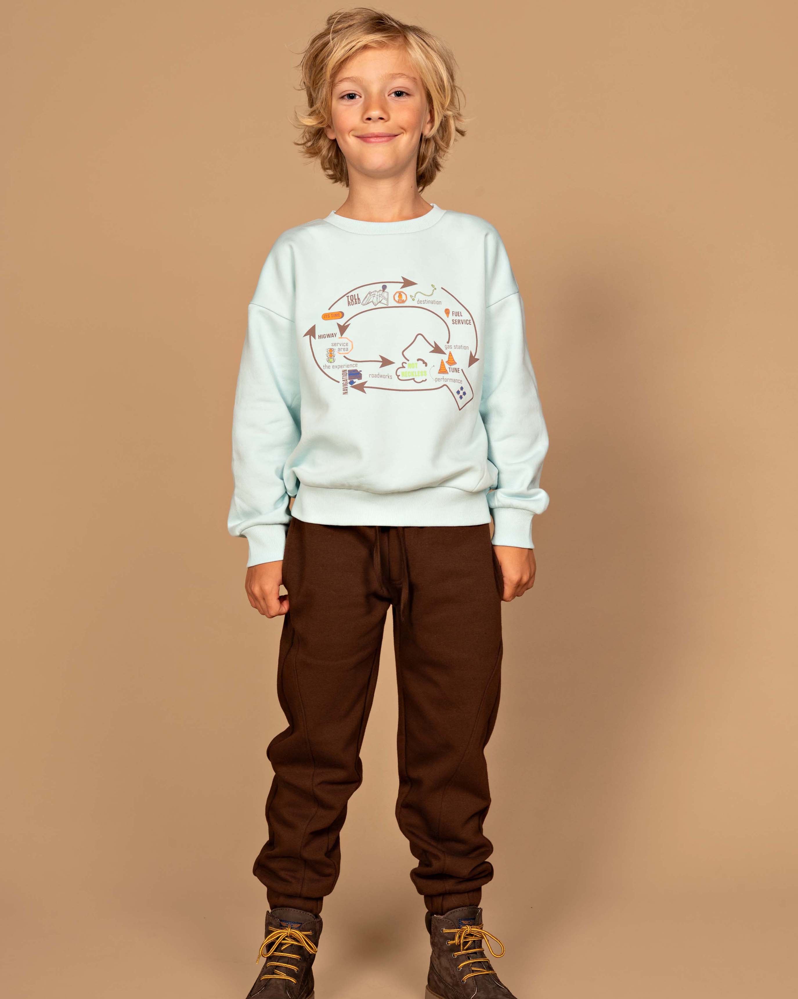 Donkerbruine joggingbroek | Brown