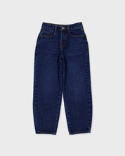 Donkerblauwe jeans met rechte pijpen | Mid Blue Denim