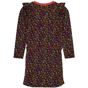 DRESS | AOP Blue Flower