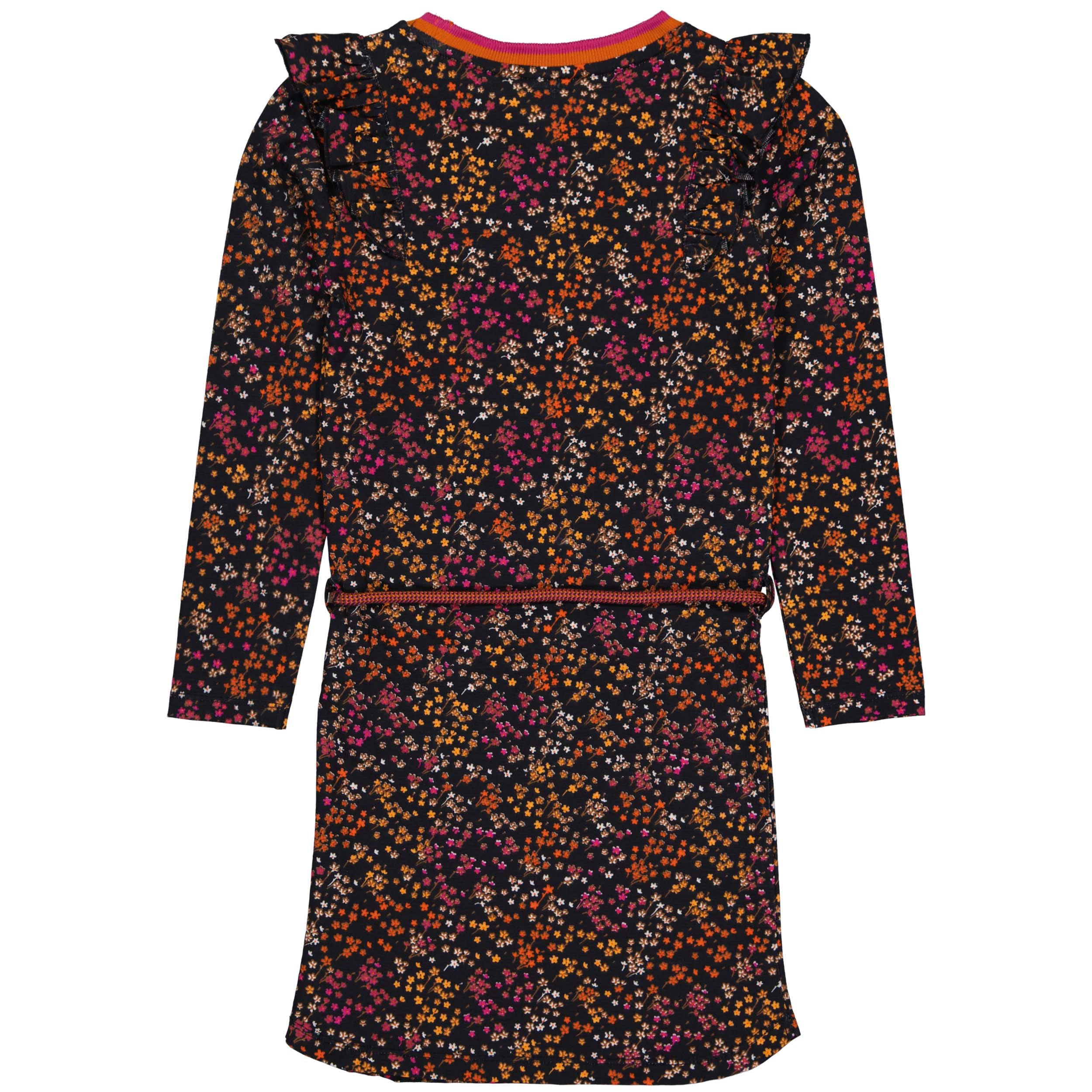 DRESS | AOP Blue Flower