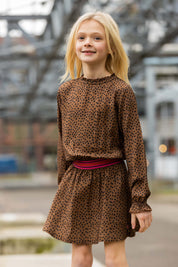 DRESS | AOP Brown Dot