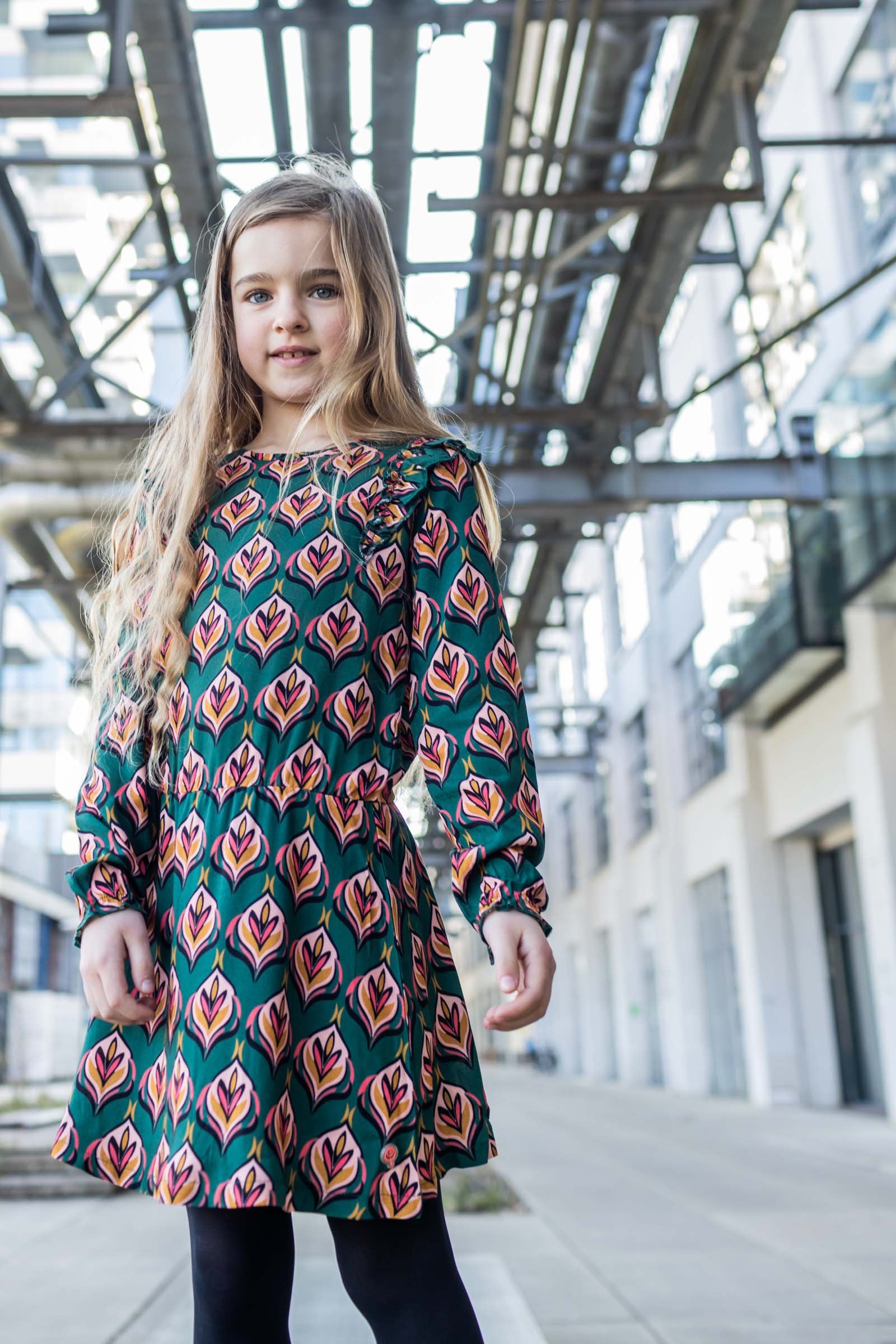 DRESS | AOP Coral Flower